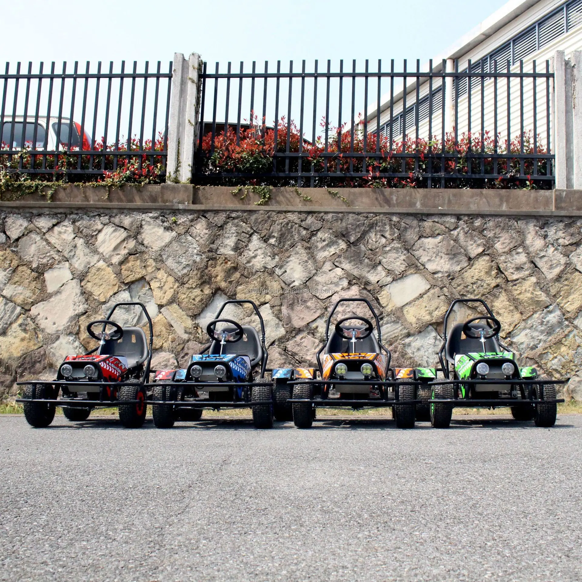 

Good Prices Funny Outdoor Sports Steel Frame Durable Kids Electric Go Kart Car