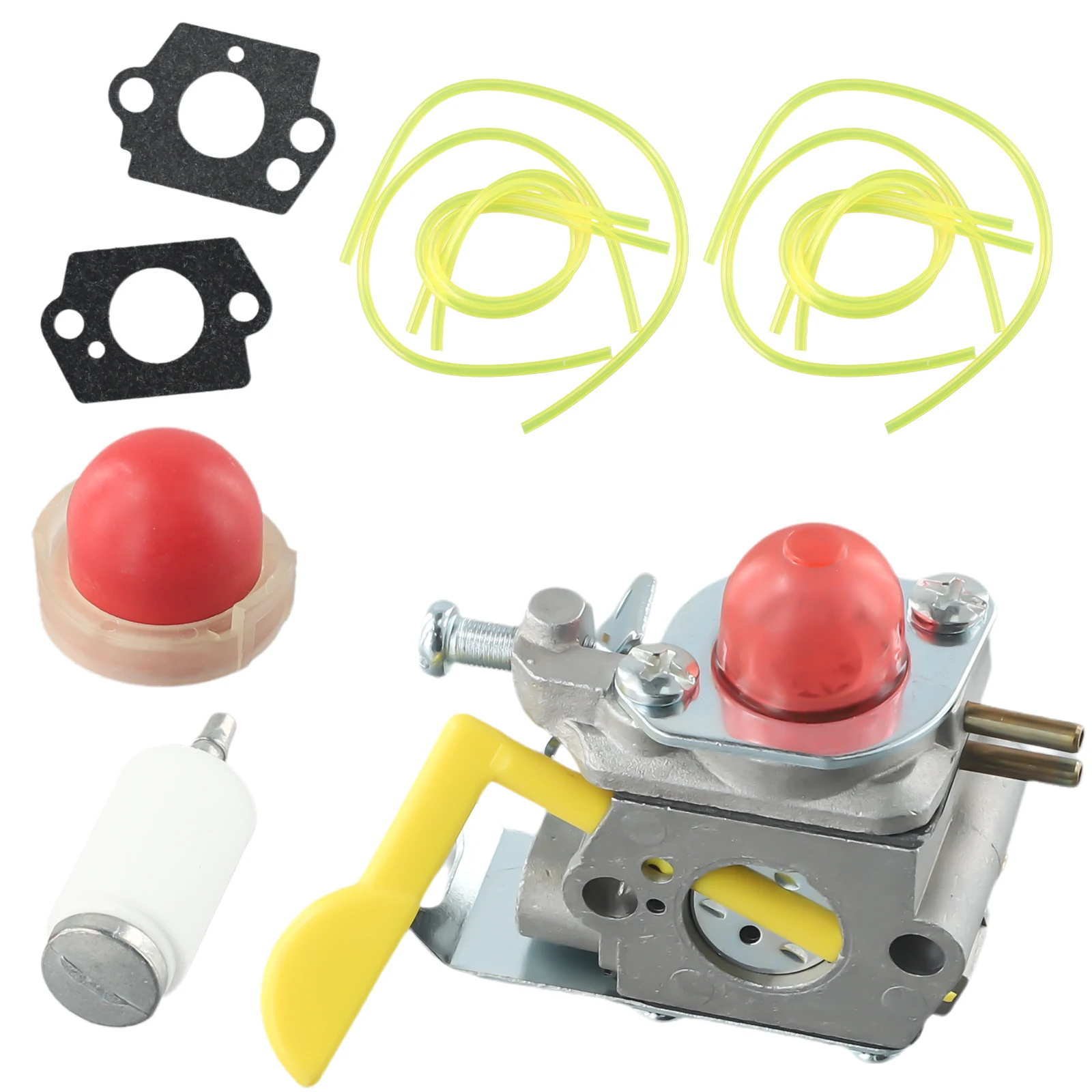 

Carburetor Accessories Kit With Gasket Filter Primer Bulb For Jonsered GT2124C Partner B250 Colibri Strimmer Lawnmower Parts