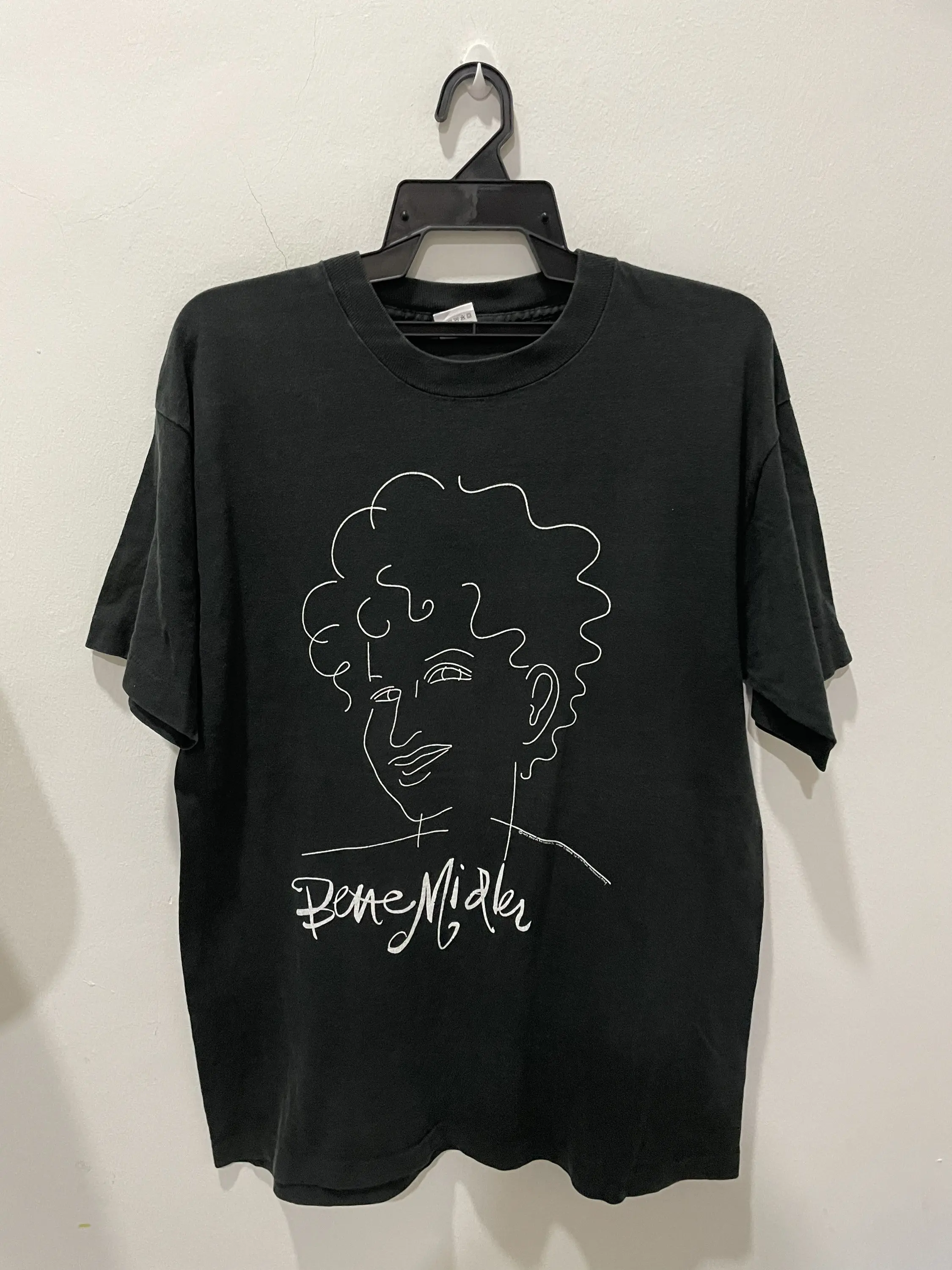 Maglietta Vintage Anni '90 Bettie Midler Comico Attore The First Wives Club Band Rock Taglia L-image