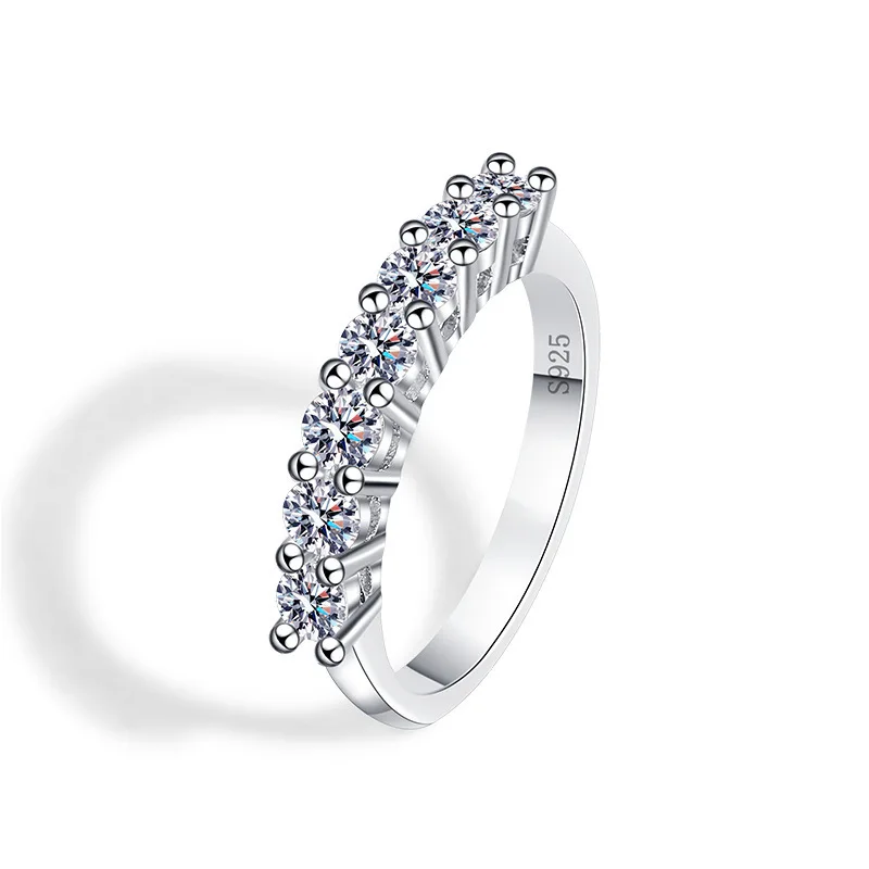 925 Sterling Silve Gorgeous Shiny Stone Zircom Ring For Women Engagement Wedding High Quality Fine Jewelry