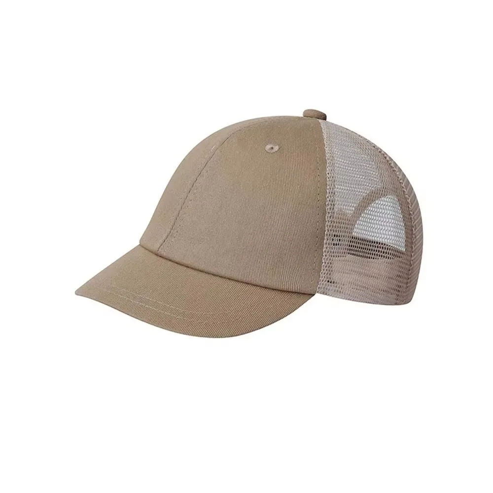 

Мягкая модная бейсболка с короткими полями, регулируемая однотонная сетчатая фуражка, дышащая солнцезащитная шляпа унисекс
