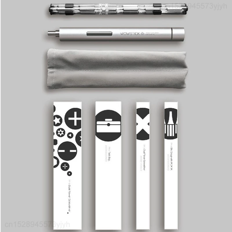 Youpin Wowstick Try – ensemble de tournevis électrique 1P + 19 en 1, Kit de réparation de tournevis électrique sans fil, perceuse pour maison intelligente