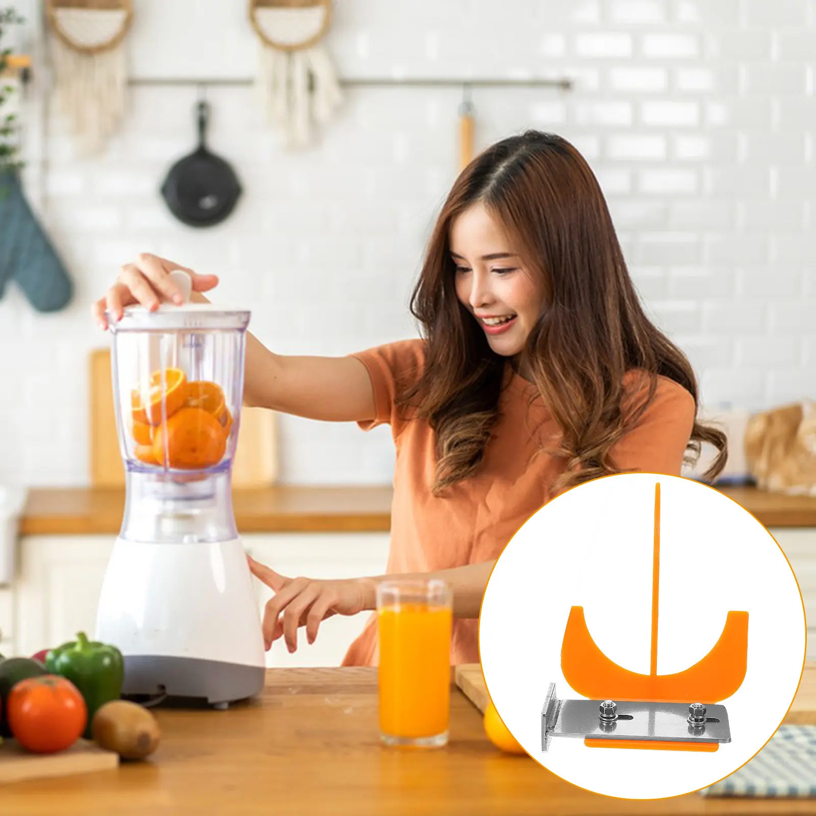 1Set Electric Orange Juicer Peeler Tool Sturdy Plastic Iron Replacement Part for Easy Peeling Juicer Supply Essentials
