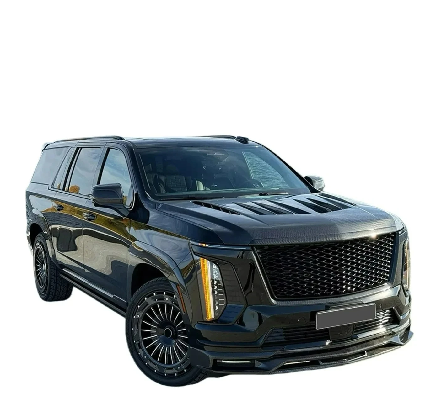 

Easy-Install FORCadillac Escalade V 2025 LD Style Dry Carbon Fiber Body Kit Auto Parts