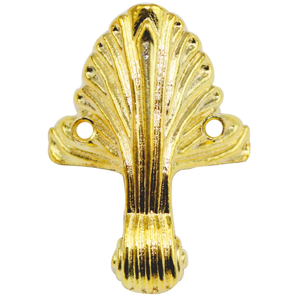 Pernas de suporte de substituição para móveis, 8 peças, liga de zinco, ferro, sofá, cadeira, cama, acessórios de móveis, dourado