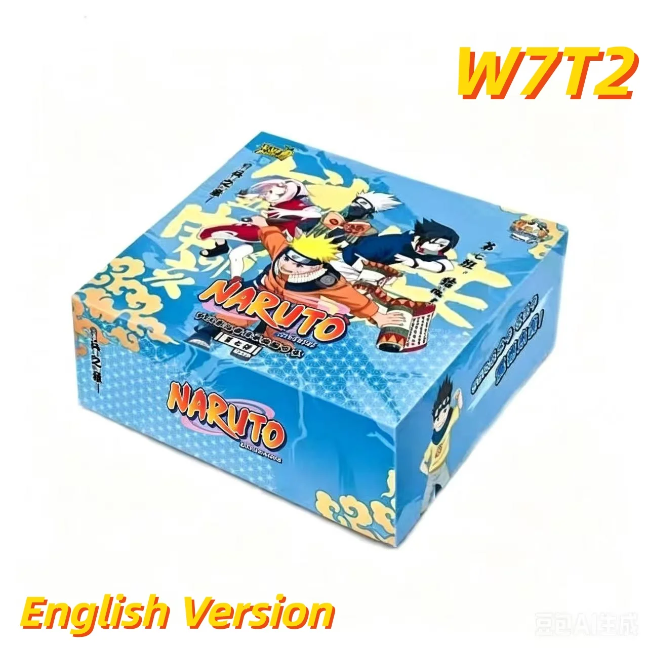 KAYOU Genuine Naruto English Version T2W9 T2W7 Booster Box Anime