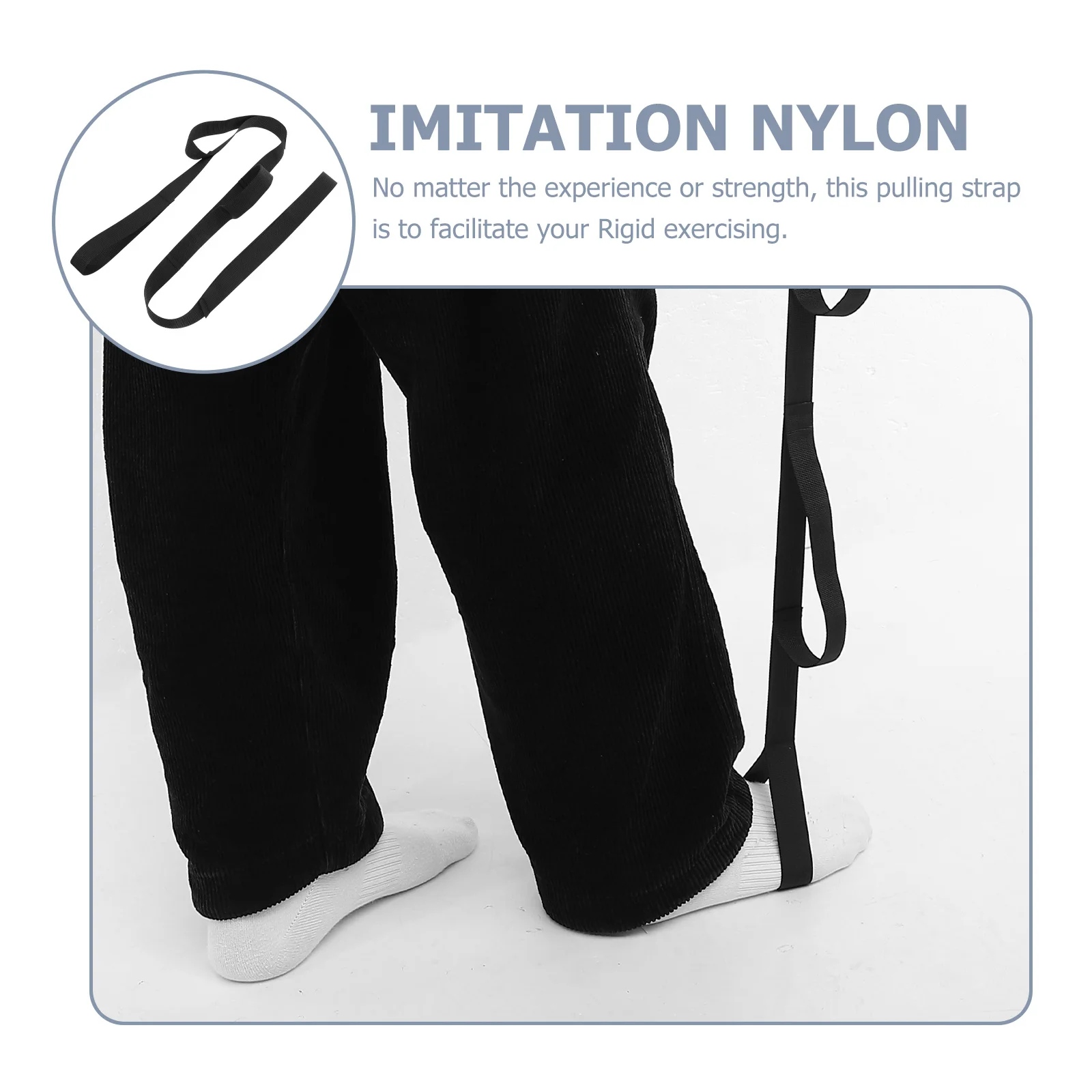 

Heavy Duty Leg Lifter Strap Convenient Exercise Band for Elderly Walking Training and Muscle Activation Leg Lifter