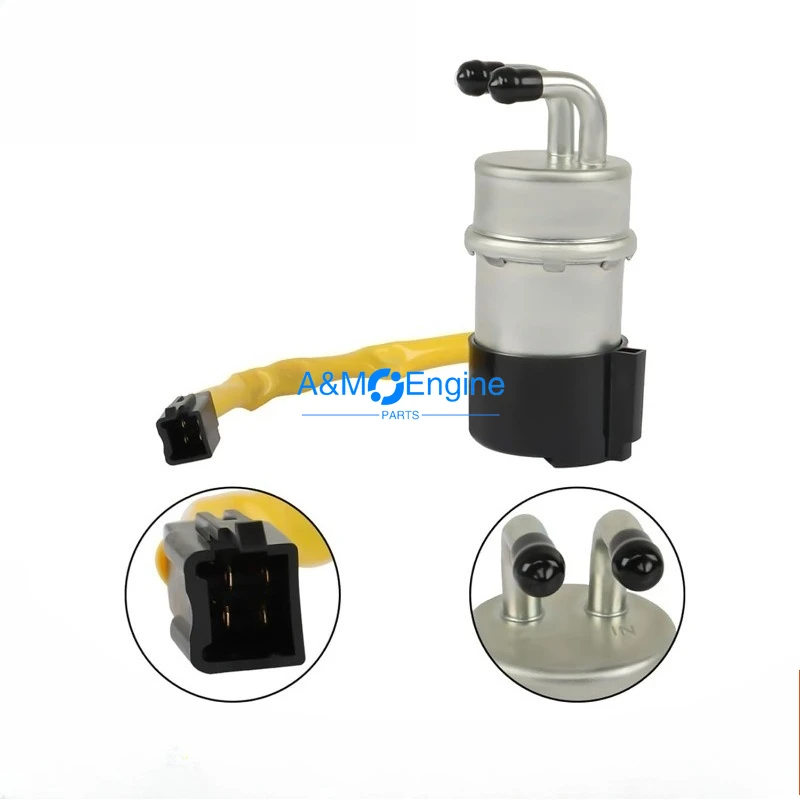 Motorcycle Fuel Pump Replacement for Suzuki VS700 VS750 VS800 Intruder 1986-2009 15100-38A10 (4 Wires Plug)