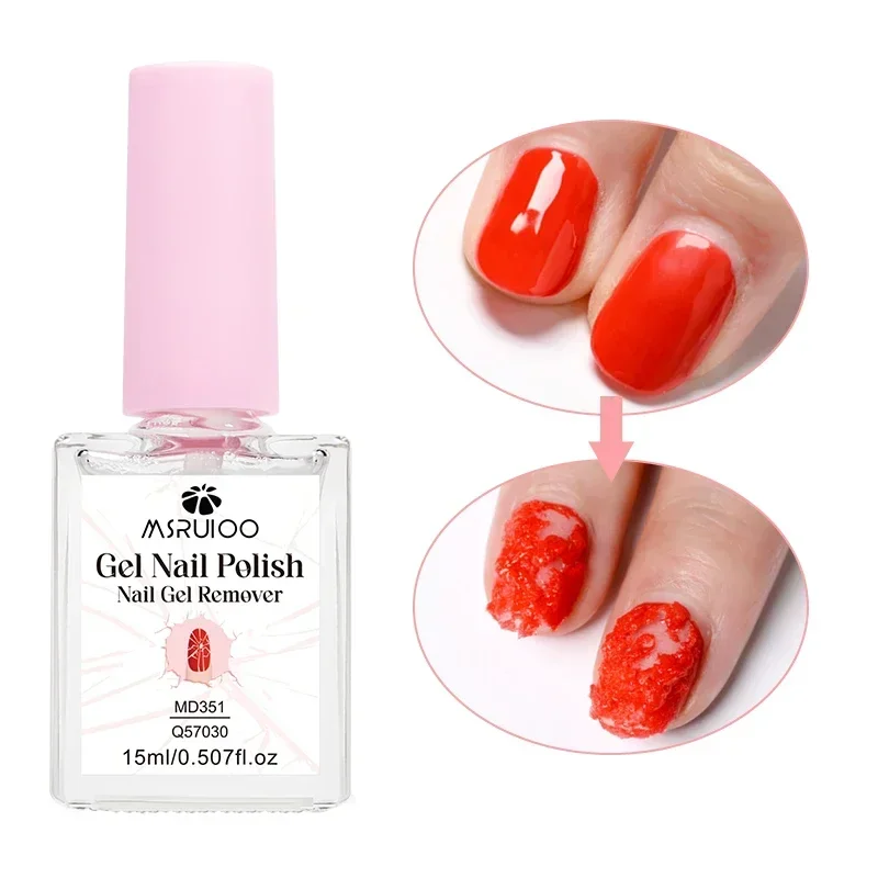 1/2szt 15ml Żel do usuwania żelu do paznokci Żel do paznokci Magic Burst Żel do paznokci w 3-5 minut Szybko usuwa żel do usuwania kleju do paznokci