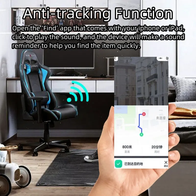 Finder Security Smart Track Link Smart Tag For iOS Key Bluetooth 5.2 GPS Tracker For Earbud Luggage Finder for iOS Devices