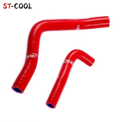 For Yamaha DTR 125 DT 125 R DT125R Motorcycle Cooling Tubes Water Radiator Hoses Silicone Pipes Kit 2Pcs 11 Colors