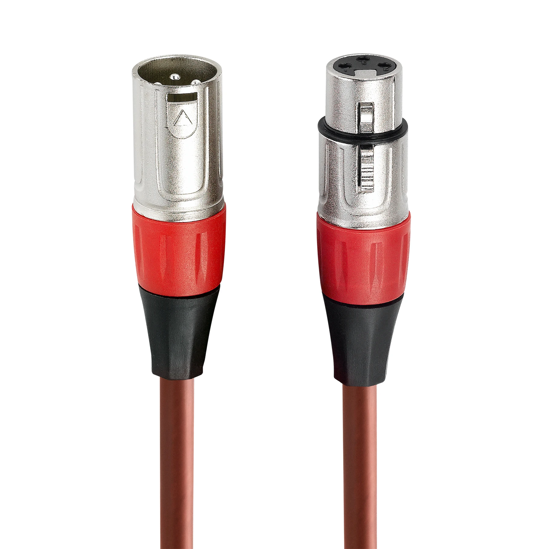 Bochara High Elastic XLR Cable Male to Female Extension Cable Shielded For Mic Amplifier Mixer 1m 1.8m 3m 5m 10m 15m 20m