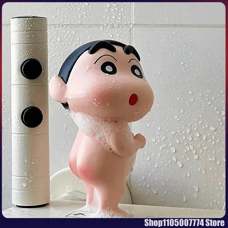 

Карандаш для купания Шин-Чан, милые украшения, аксессуары для умывальника для ванной комнаты, предметы интерьера, элитная маленькая и уникальная игрушка для ванной комнаты