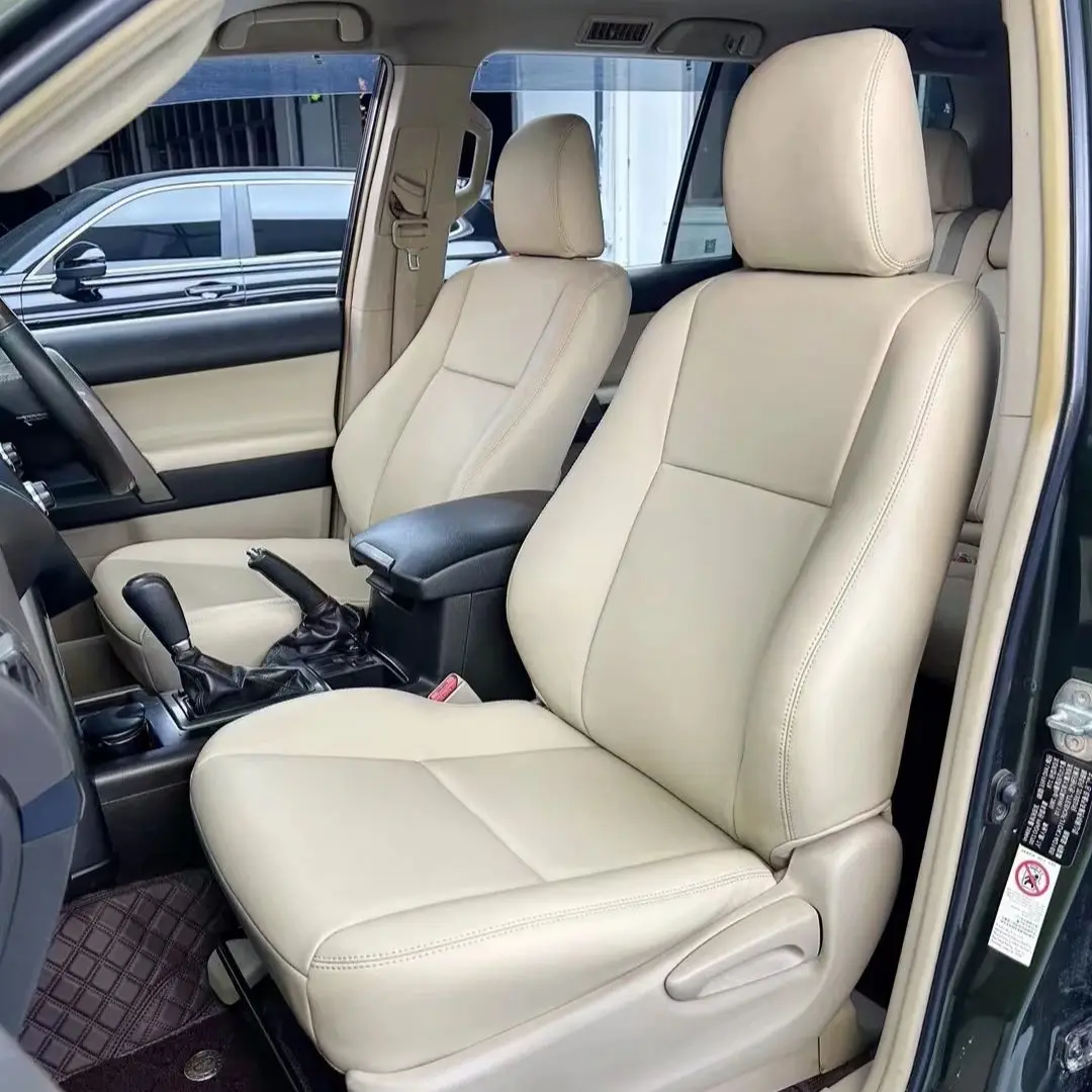 

Custom Fit Accessories Car Seat Covers Leather for 2004-2025 Toyota Land Cruiser Prado 5 seats 6 seats 7 seats 8 seats prada
