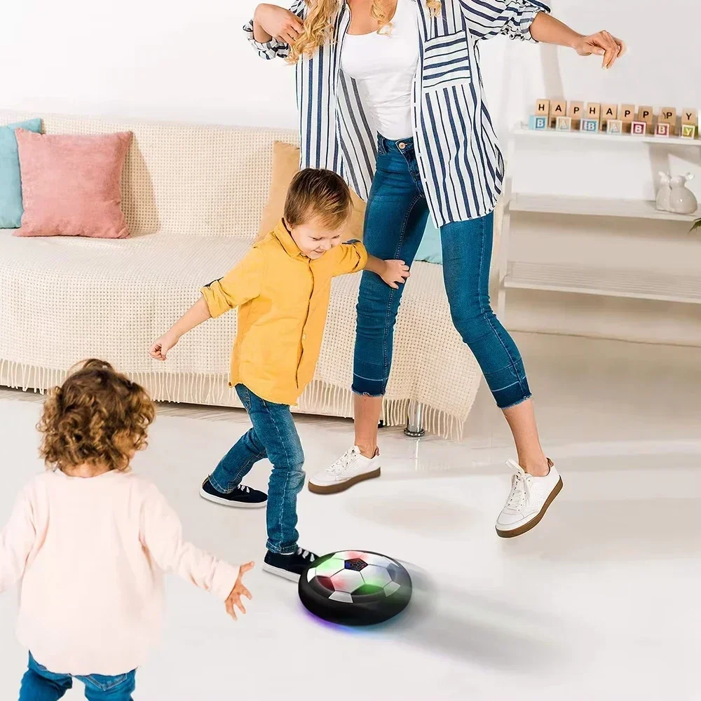 

Hover Soccer Ball With Led Indoor Outdoor Parent-child Interactive Game Props Air Power Training Football Creative Sports Gifts
