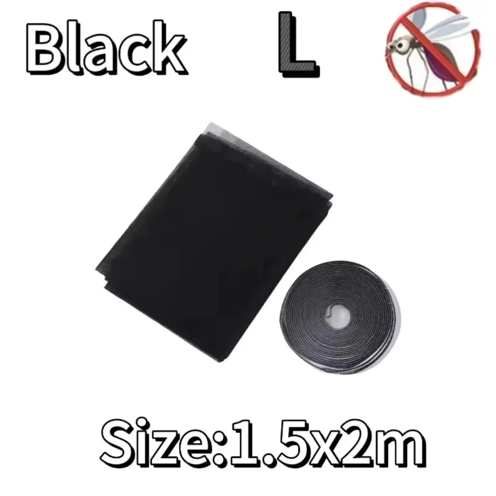 Easy Install Mesh Mosquito Net Self-Adhesive DIY Window Net Fly Net Anti Fly