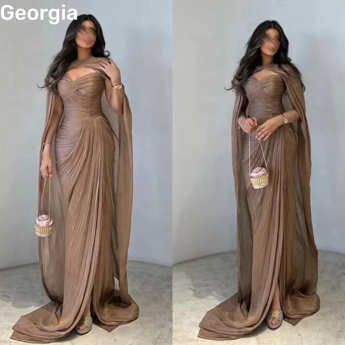 

Вечерние платья трапециевидной формы с разрезом в форме сердца, платье длиной до пола, женское элегантное роскошное платье на молнии с рюшами и лямками на подкладке, платье на день рождения