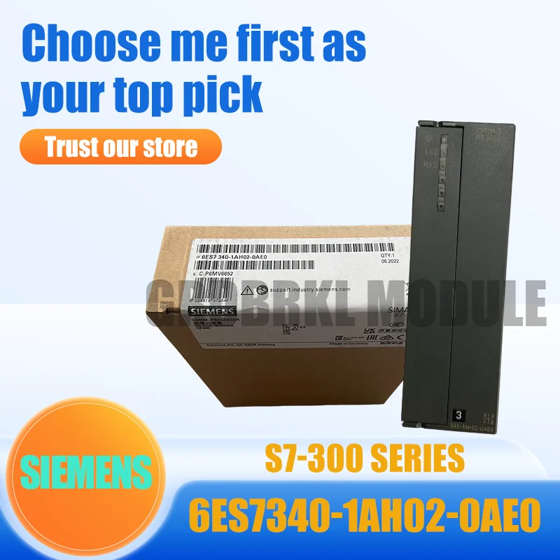 

Brand New Original SIEMENS 6ES7340-1AH02-0AE0 S7-300 CP340 Communication Processor Module