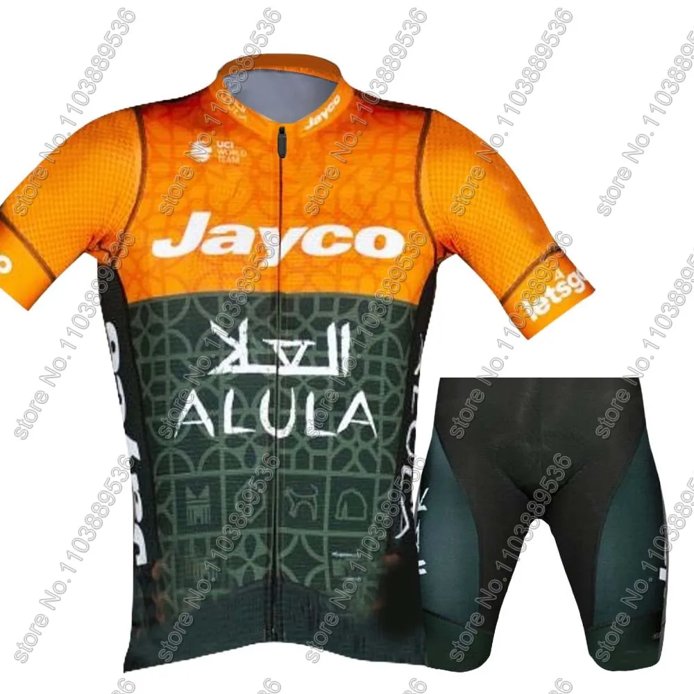 Jayco Alula サイクリングジャージ 2025 チームセット夏オーストラリア