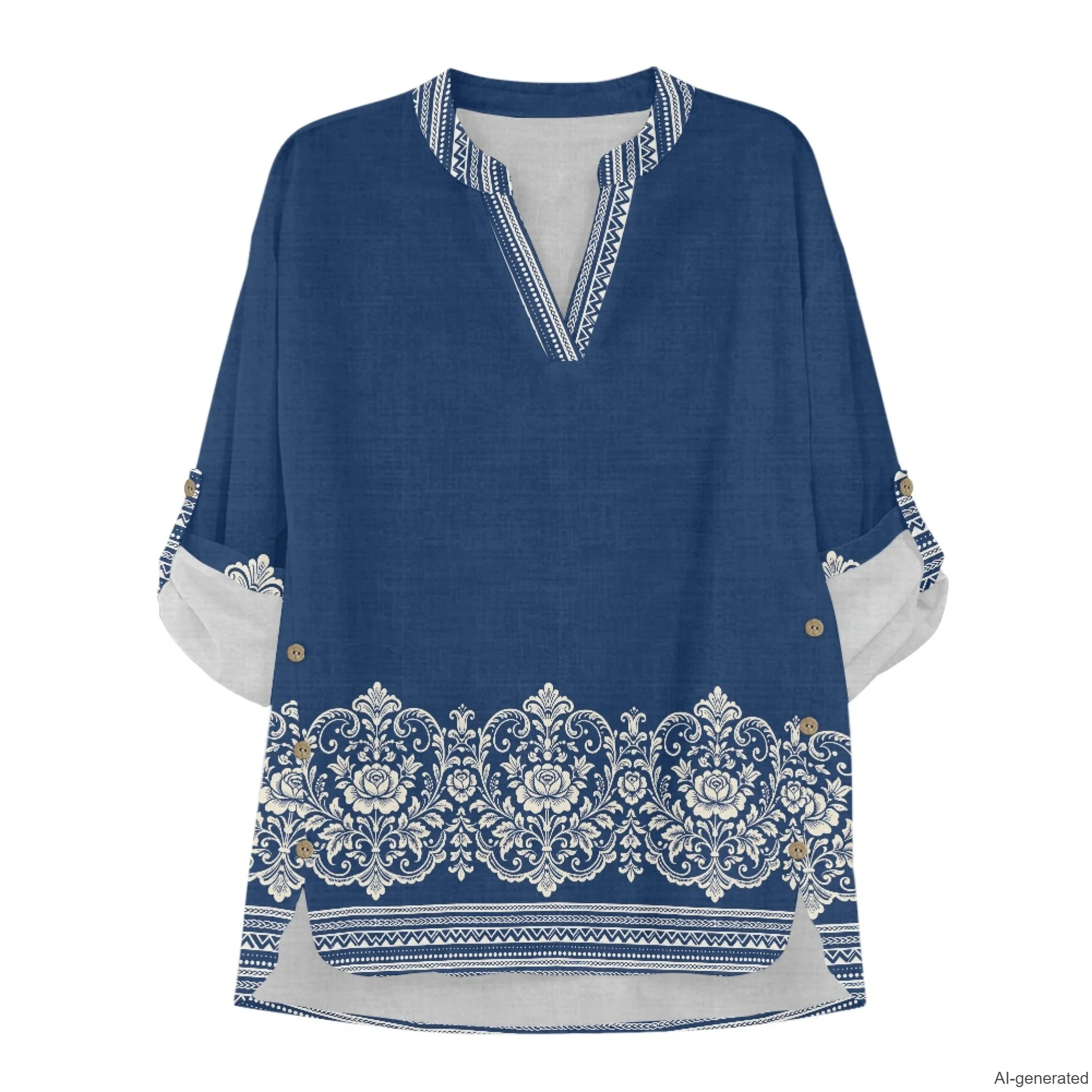 XIXIRIMIDO Linen Blouses For Women Vintage Lady Top Women's Blouse Female Shirts clearance sale woman clothing Commuter Wear
