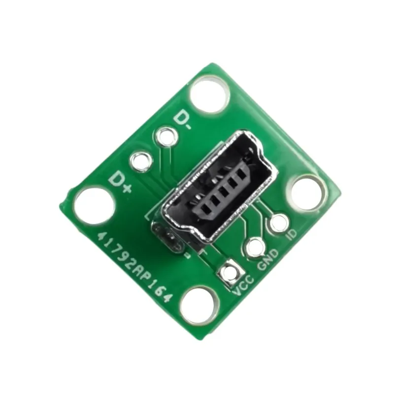 Mini Micro USB Typ-C 2Pin USB 3.0 2.0 Buchse Stecker Daten Ladekabel Jack Test Board mit Pin Header 90 Grad