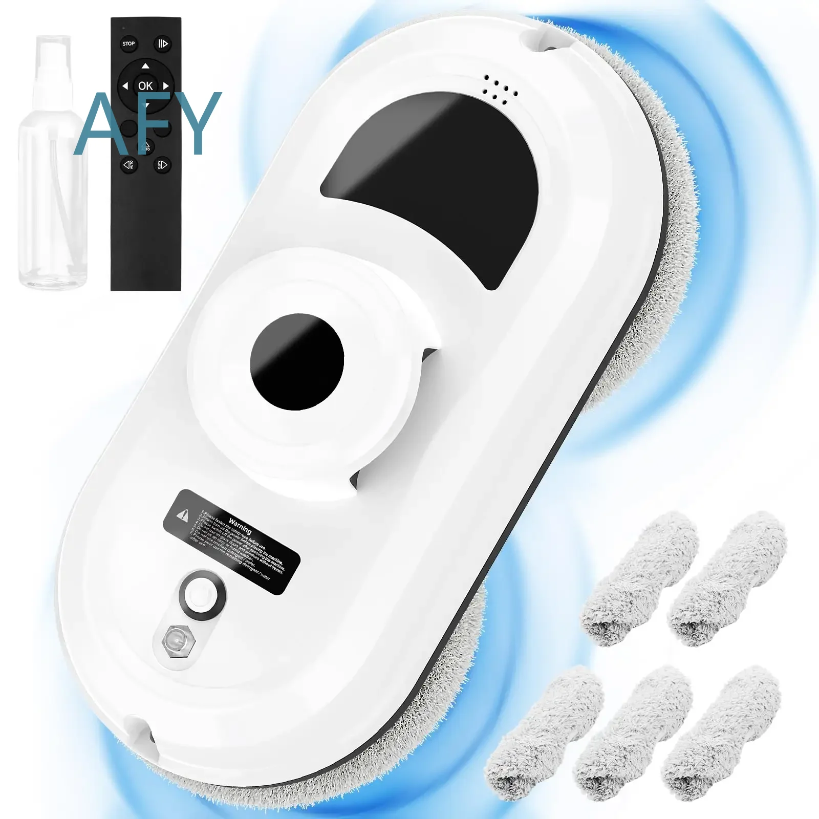 Automatic Cleaning Robot Vacuum for Household Use with Remote Control Belt Drive and Glass Cleaning Function for US Plug Type