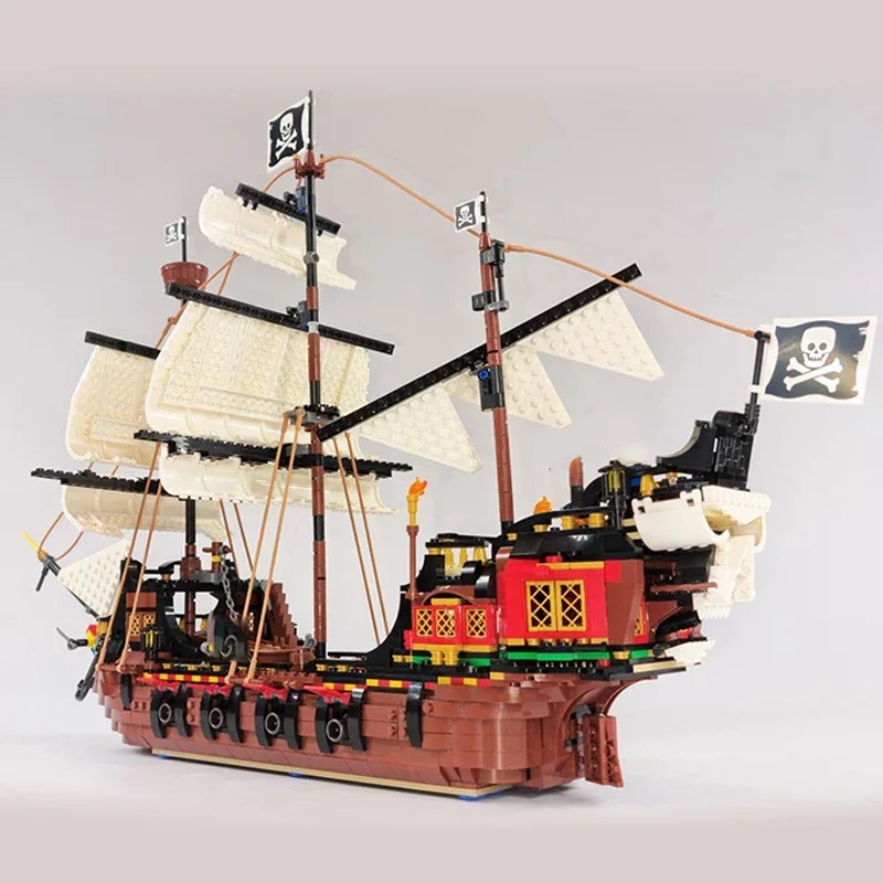 Moc Building Bricks Military Ship Model Avenging Mermaid Boat Technology Modular Blocks Gifts Toys For Children DIY Set Assembly