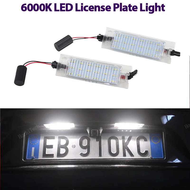 LED Number Plate Light Error Free License Plate Lamp For Alfa Romeo 147 156 159 166 Brera Giulietta 940 MiTo Romeo GT Spider 939