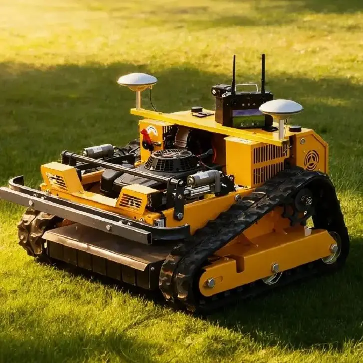 

Customized new intelligent obstacle-avoiding lawn mower, equipped with radar navigation and self-driving capability flail mower