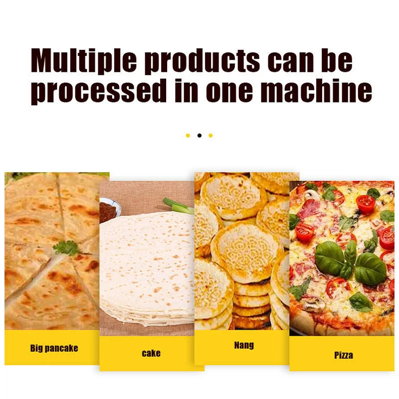 

Thin Pancake Press Machine Home Grab Cake Pastry 22cm Dough Sheeter Machine