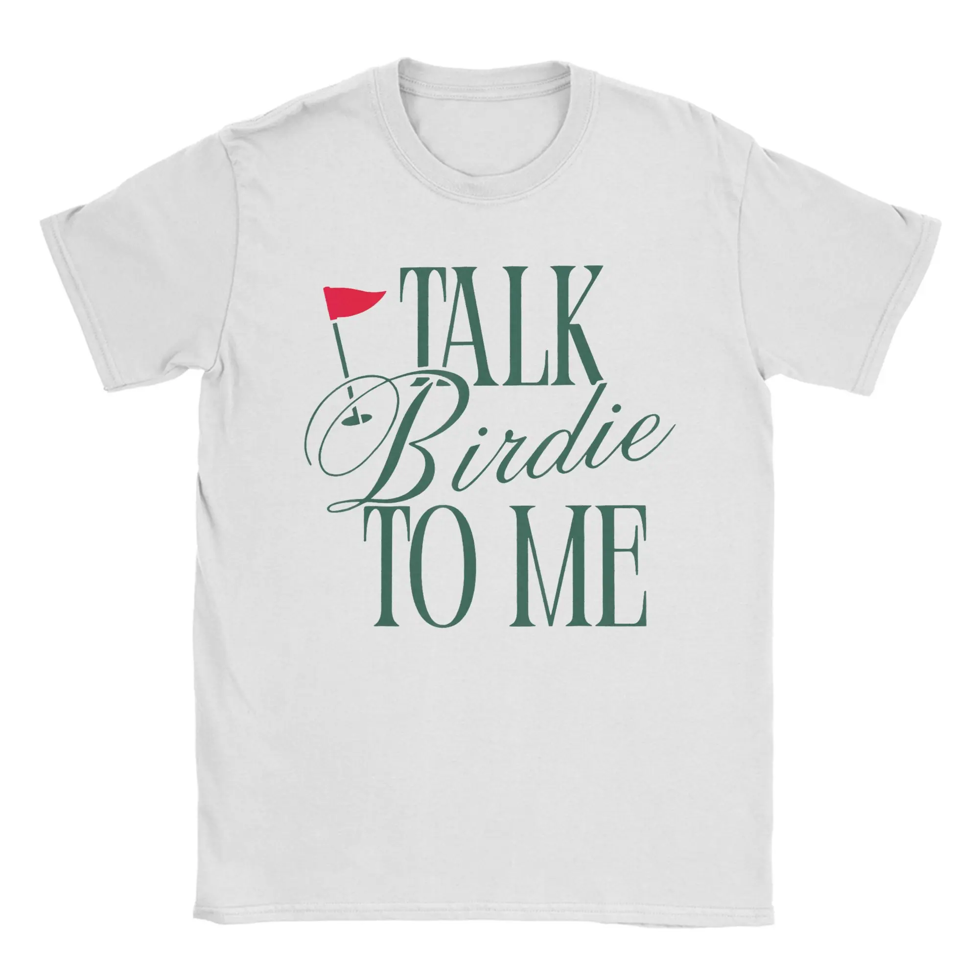 Talk Birdie to Me Funny Golf Master Golf Lover T-Shirt Men  Aesthetic T-Shirts Summer Breathable Popular Tees Oversized Clothes