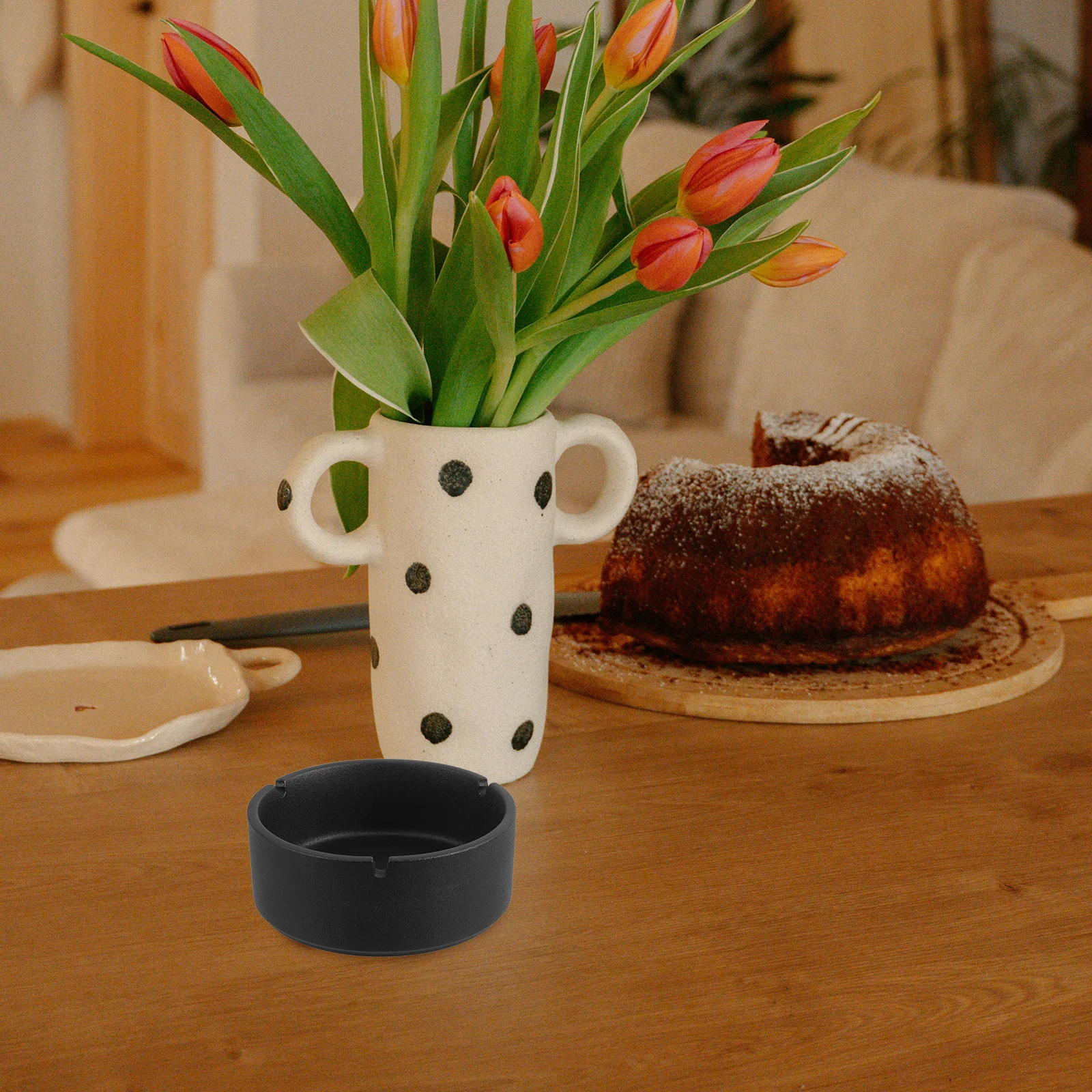 

Creative Ash Holder Ceramic Container Tray Collector Ashtray Bowl Ashtrays Smoker