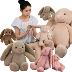 Kawaii Stuffed Long Ear Rabbit Plush Toy Bunny Cartoon Soft Doll Babies Girls Sleeping Companion Plush Doll Birthday Xmas Gift