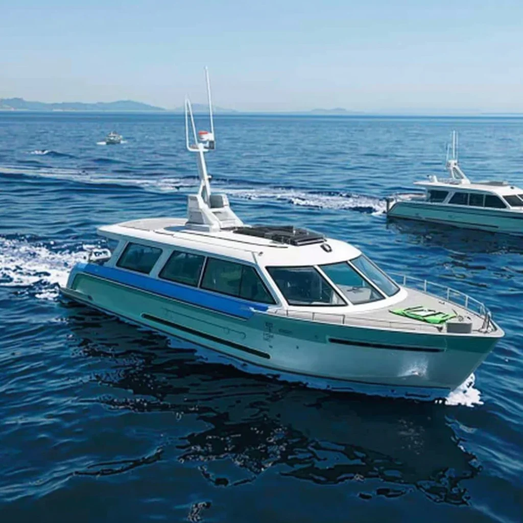 High Performance Luxury Aluminum Alloy Yacht Durable Fishing Boat Made in China
