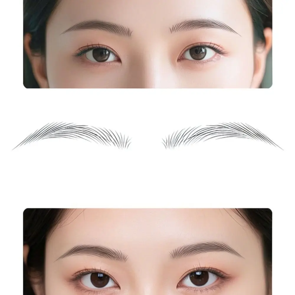 Quick Eyebrow Stamp Kit Makeup Template Tool Waterproof Sweatproof Long Lasting Perfect Brows Shaping Cosmetic Beauty Set