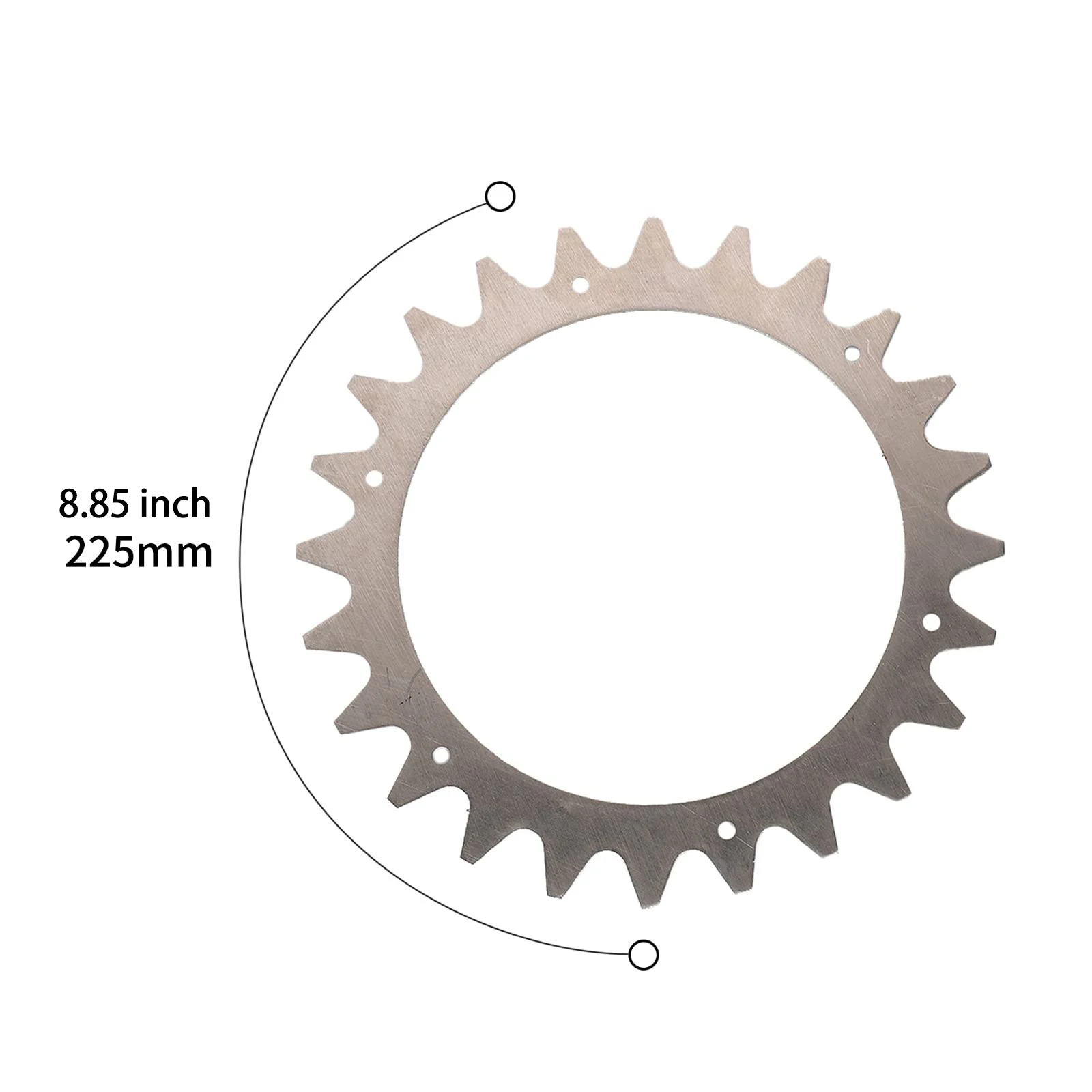 Improved Wheel Assist Wheel for Worx Plus L Robot Mower Traction (TLWL-02 (225 * 25mm))