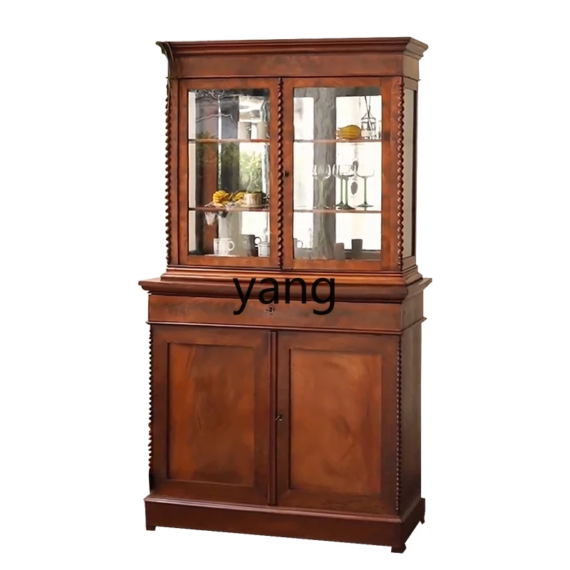 

LH Living Room Sideboard Cupboard Cupboard Simple Red Wine Glass Cabinet Cabinet for Accessories