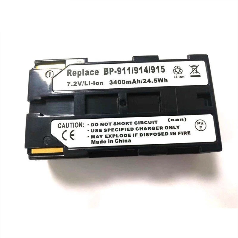 7.2V 3400mAh BP911 新品カメラバッテリー、PHASE ONE P25 P30 P40 P45用