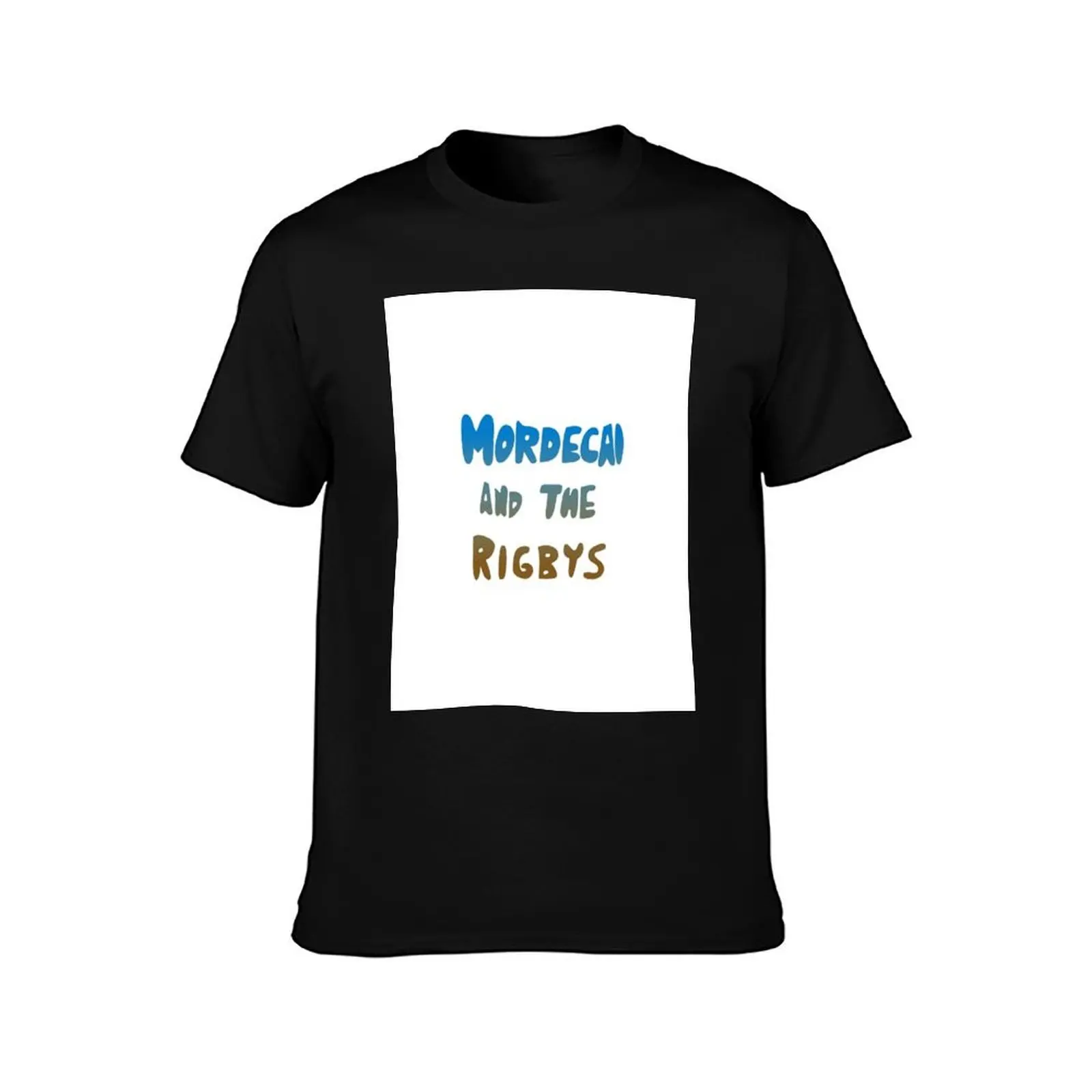 Mordecai and the Rigbys T-Shirt Casual Loose Fit Summer Tee Shirt T-Shirt