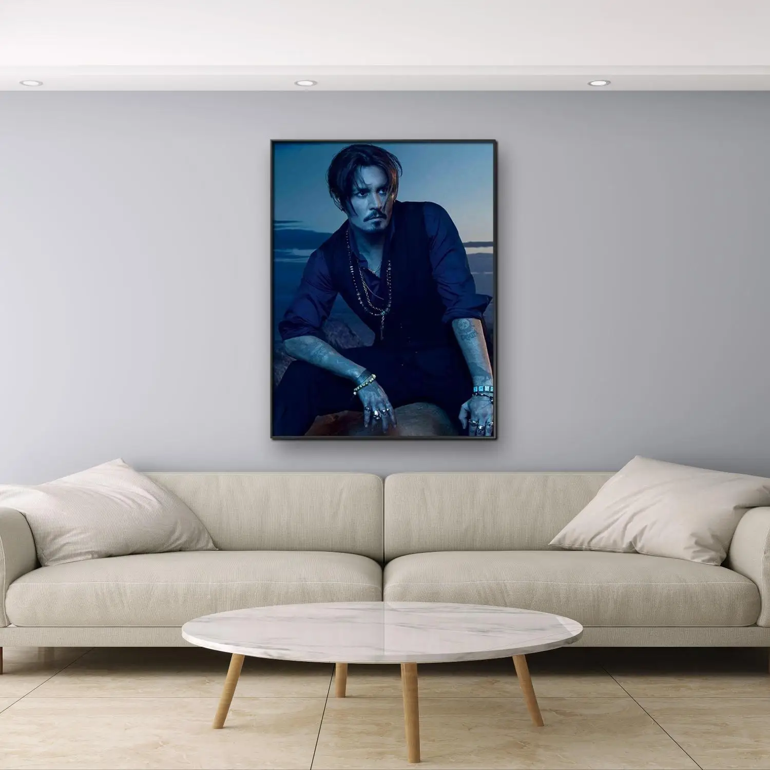 Movie Actor 5D Diamond Painting J-Johnny Depp Portrait Diy Diamond Embroidery Cross Stitch Kit Fan Collect Gift Home Wall Decor