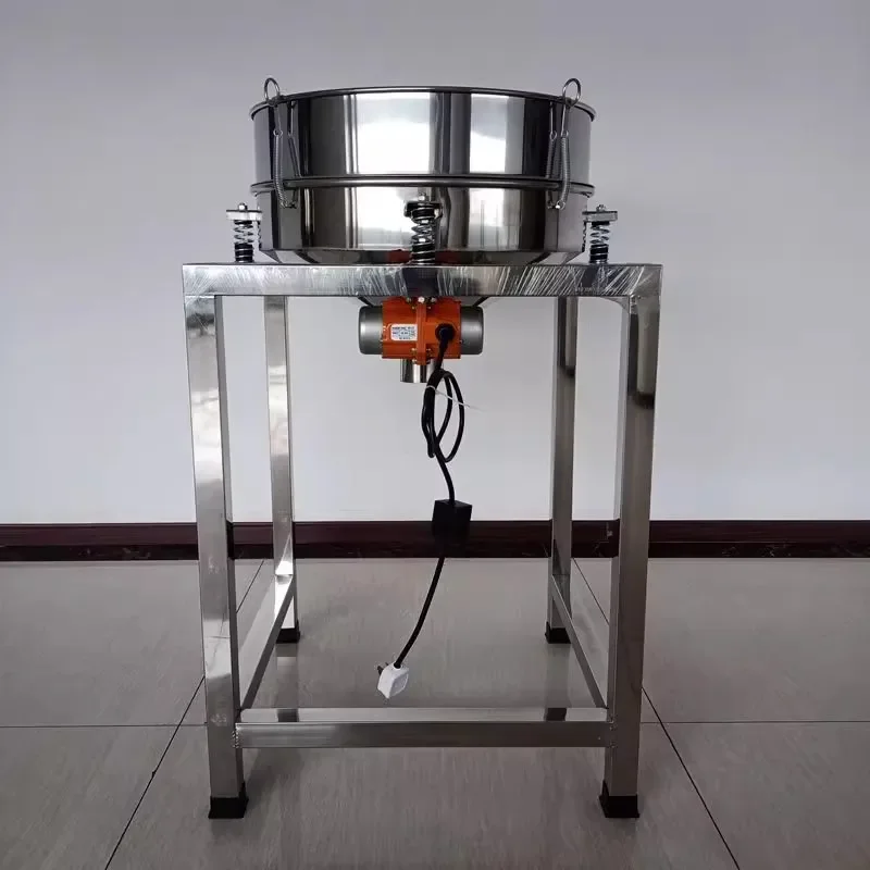 40cm 진동 체 식품 전기 스크린 밀가루 분말 체질 기계 여과 및 분리 스크린 기계