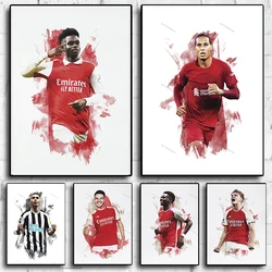 Modern Famous Footballer Posters Hd Prints Canvas Paintings Wall Art Picture Living Room Children's Bedroom Decor Birthday Gifts