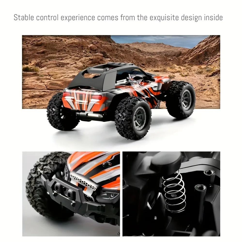 1:32 RC Car, Top Speed 20km/h, 2.4Ghz High-speed All-terrain Off-road Electric Toy Car, Ideal Gift For Boys And Girls, Christmas