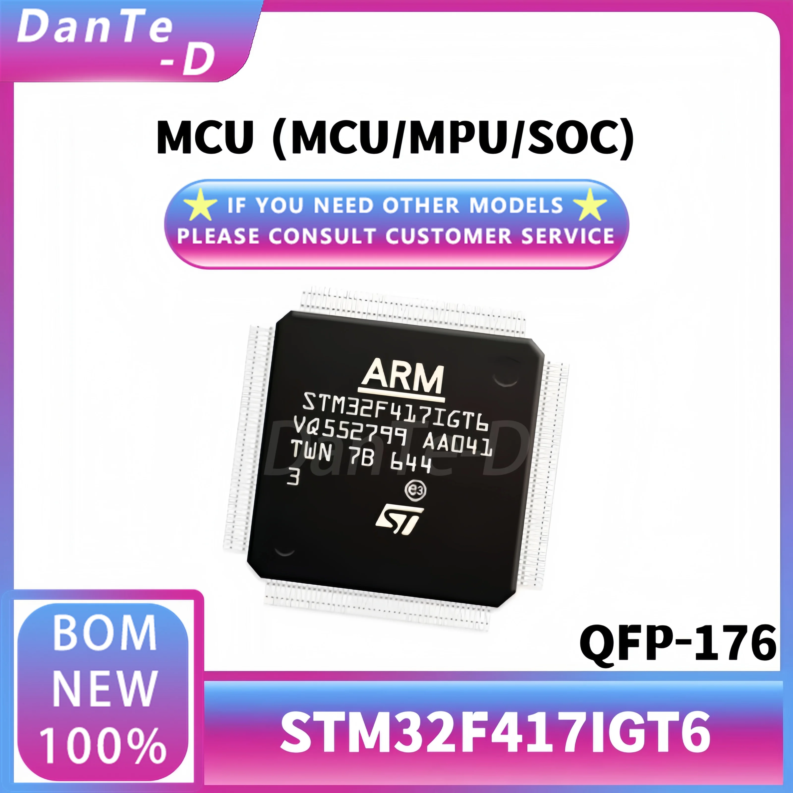 STM32F417IGT6 LQFP-176 MCU Microcontroller IC Original Authentic