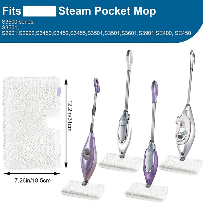 ผ้าเปลี่ยนสําหรับ Shark S3500 S3501 S3550 S3901 SE450 Steam Mop อุปกรณ์เสริม Mop ผ้าแผ่น