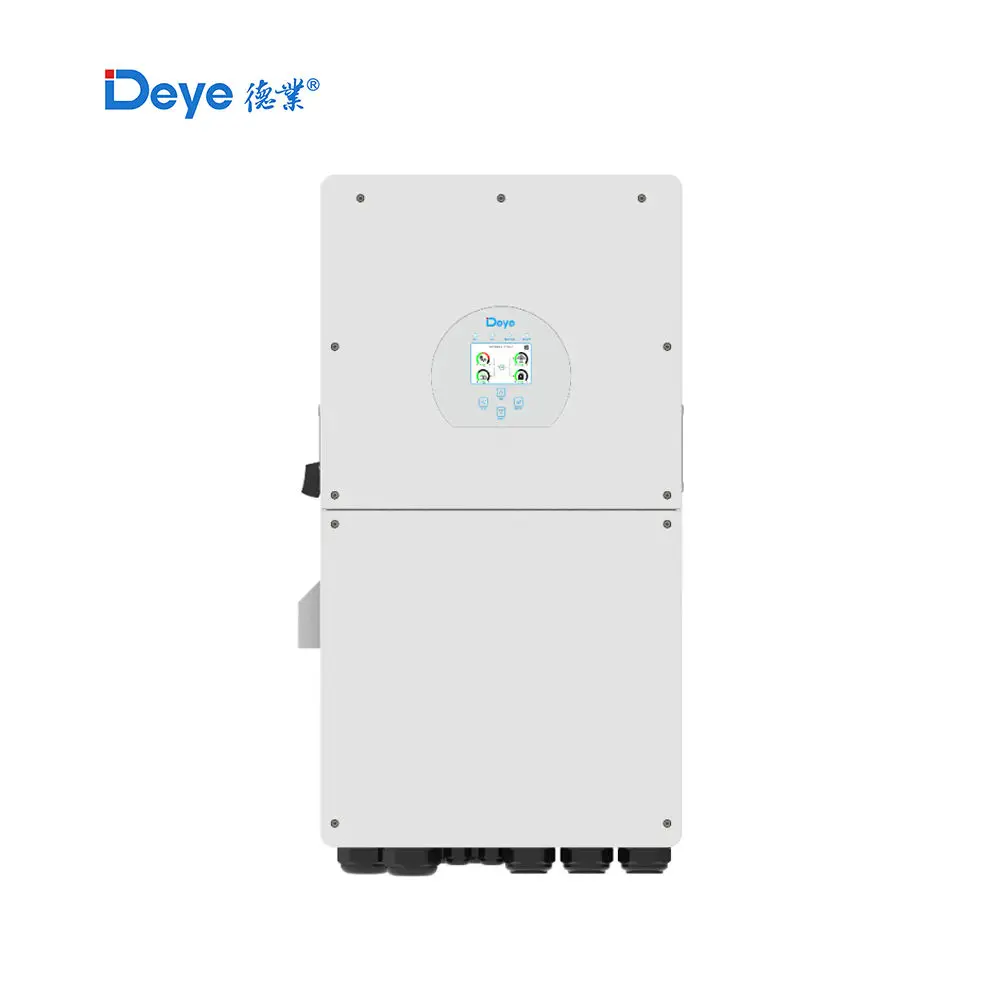 Deye in Stock 8-25kw Lithium Ion Home Energy Storage Hybrid Solar Power Systems Complete Kit for Home Use