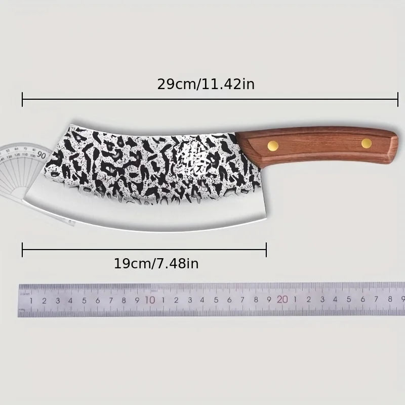 Sharp Stainless Steel Kitchen Knife for Slicing Meat and Vegetables - Perfect for Chefs and Home Cooks