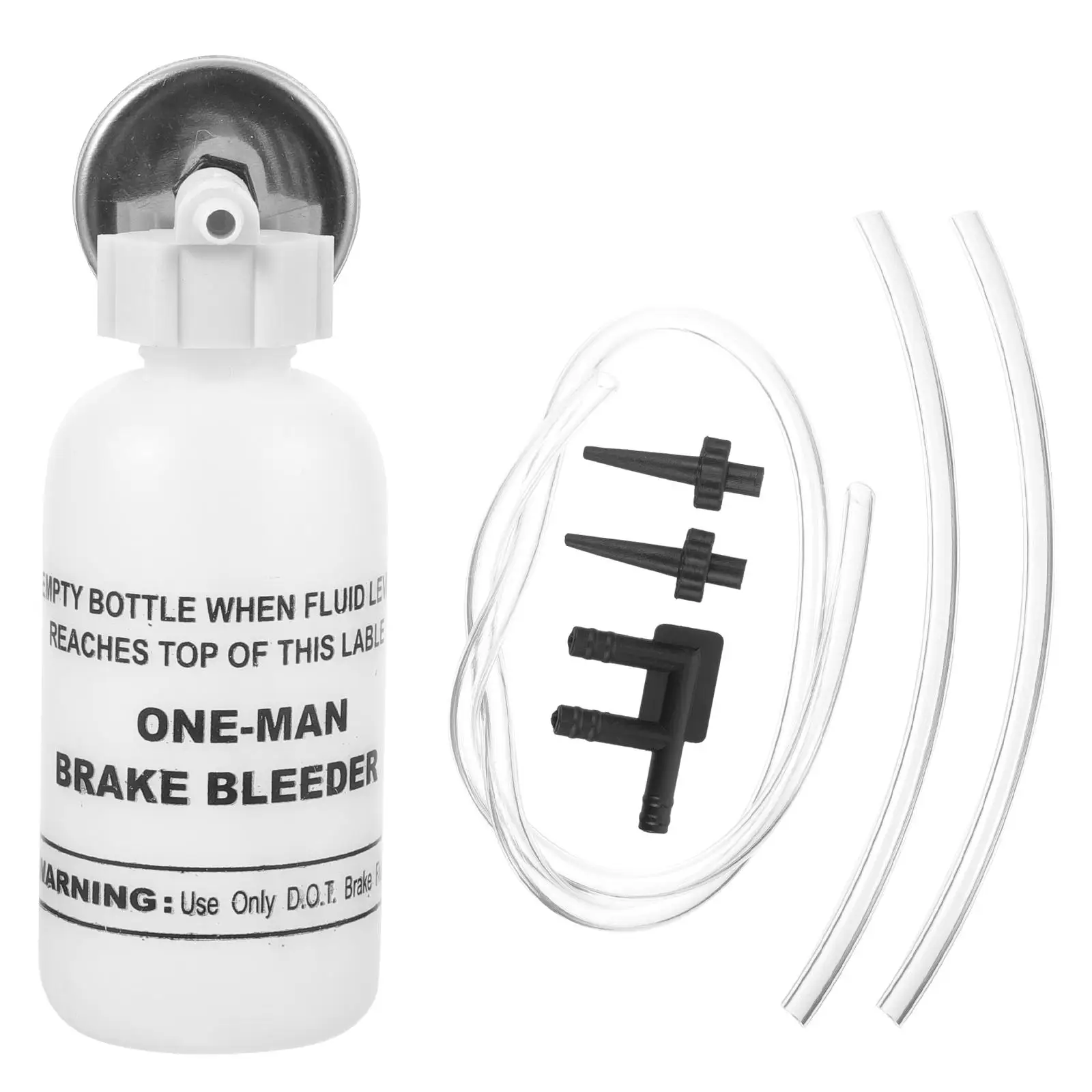 Brake Oil Changing Machine Bleeder Kit Car Motorcycle Bleeding Tools Automobile Plastic Fluid Bottle and Tube Kits Man