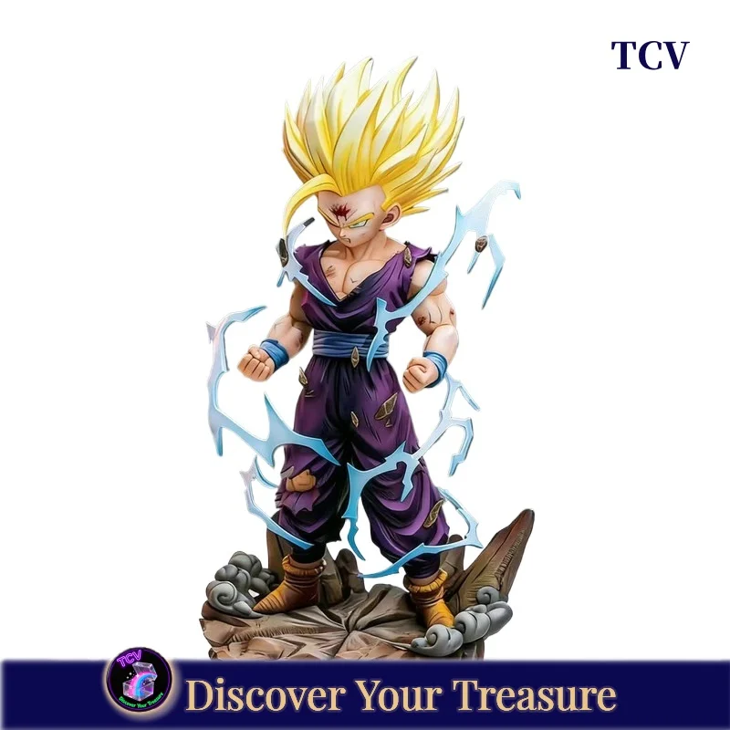 

Коллекционная фигурка Tcv Dragon Ball: Супер Сайян 2 Гохан с двумя головами, украшение для рабочего стола, 2D-модель