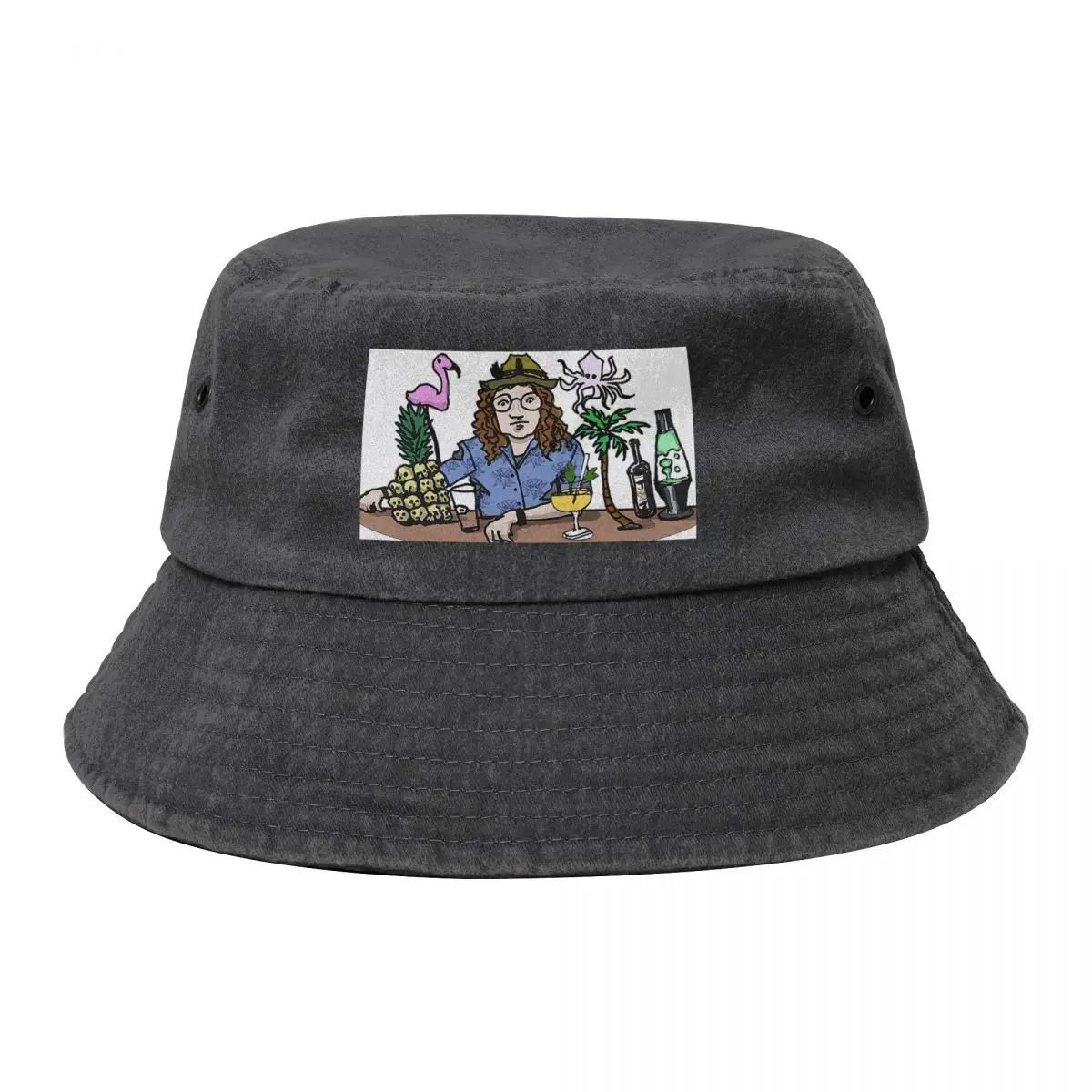 

Lovecraft Cocktails Bucket Hat beach hat New In The Hat fishing Snapback Cap Baseball Men Women's